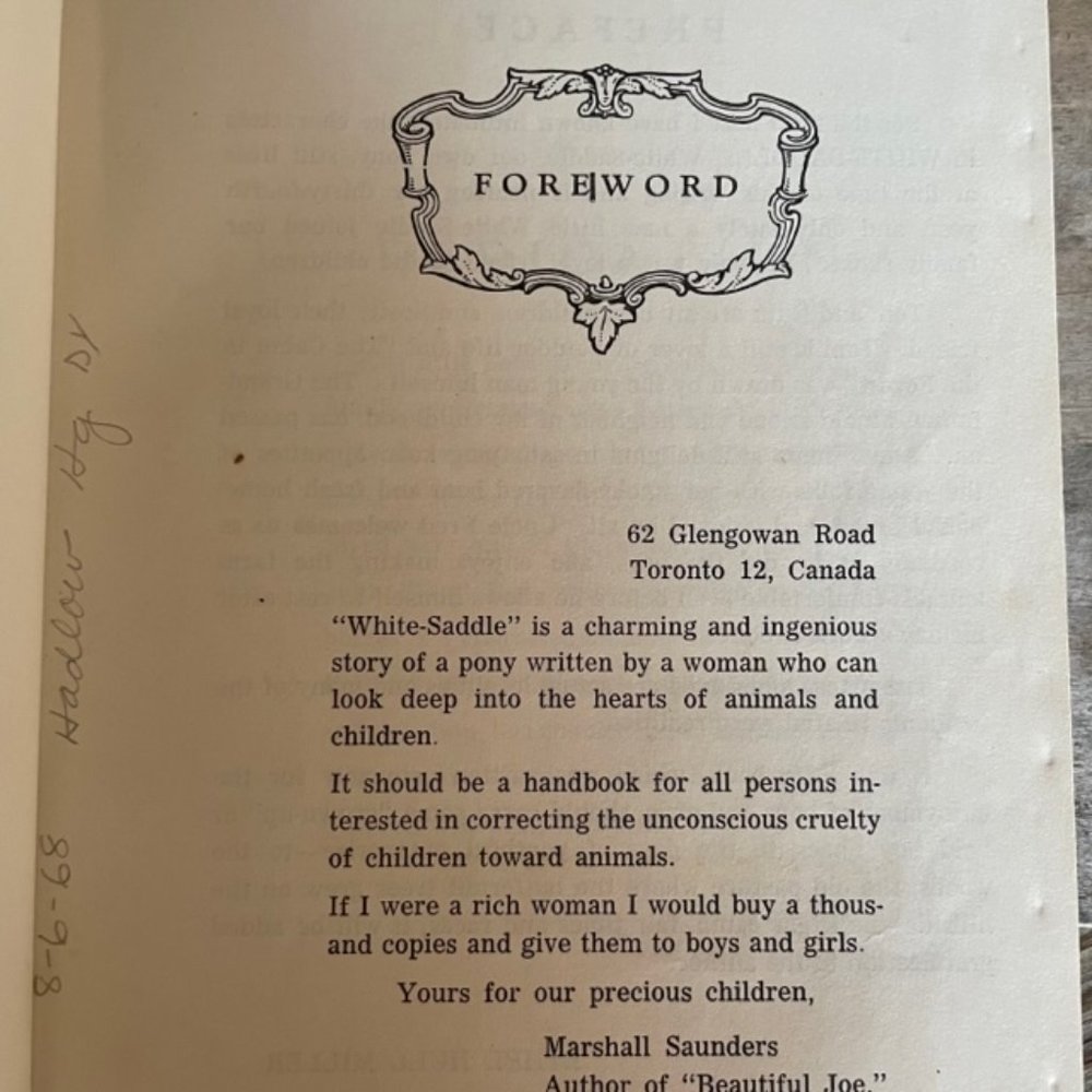 RARE Antique Vintage 1934 Horse Book White-Saddle Collectors Hard Copy - Picture 6 of 12